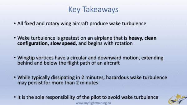 From our PSTAR Exam Course, we talk about Wake Turbulence