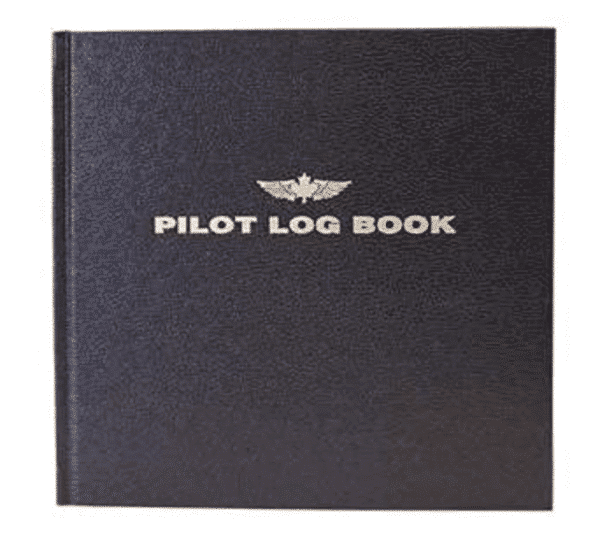 Large Pilot Log book Front Cover