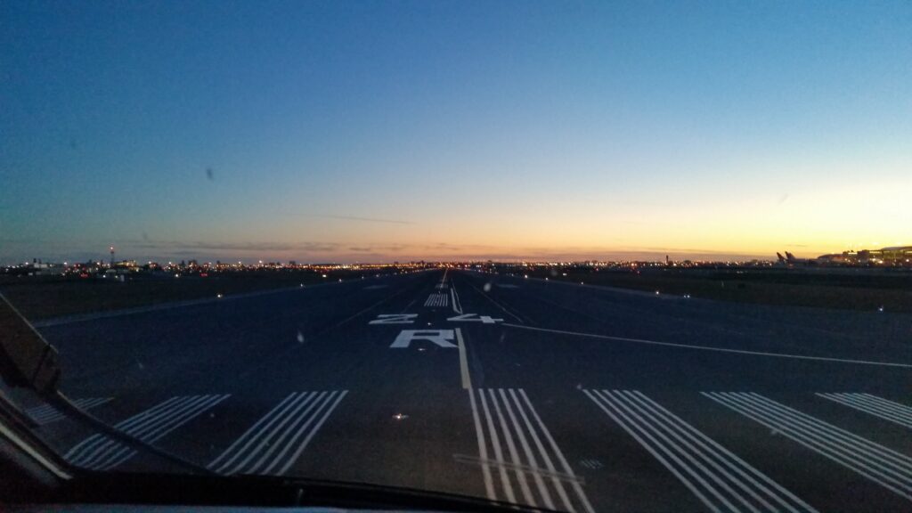 Runway 24R at Toronto Pearson