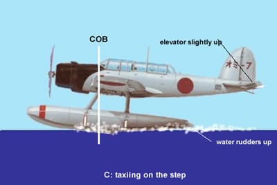 Taxiing a float plane on the step. Float rating BC