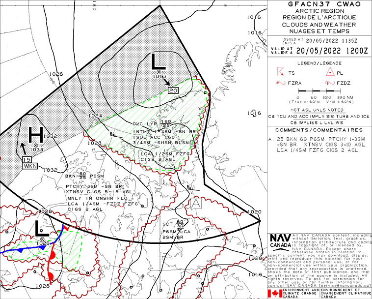 GFA Graphical Area forecast
