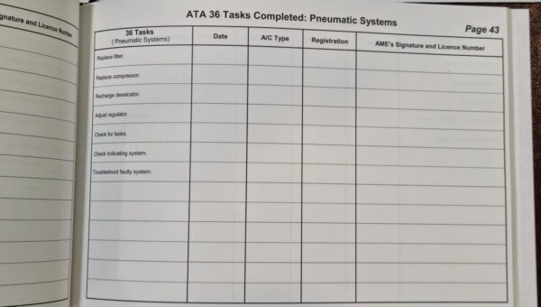 AME Personal Log book - Image 2