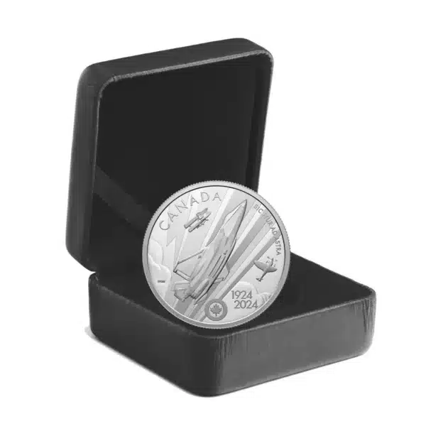 2024 $20 The Royal Canadian Air Force Centennial - Pure Silver Coin - Image 2